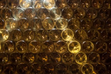 Wine bottles