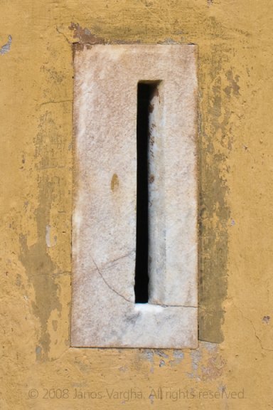 Mail hole