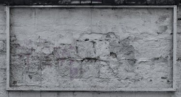 Wall in frame